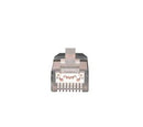 SPS688-C, Panduit RJ45 Modular Plug: Panduit, 8 Position / 8 Conductor for Round, Solid or Stranded CAT6 Shielded Cable, 2 Pc. (MOQ: 100; Increment of 100)