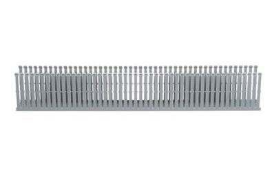 F2X4LG6, Panduit NAR Slot Duct, PVC, 2x4x6',LG,6ft (MOQ: 60; Increment of 6)