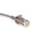 6H460-14S Mini Patch Cable, Leviton High-Flex HD6, CAT6,14  Ft., Gray