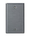 Leviton 84014-40 Blank Faceplate , Stainless Steel