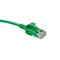 6H460-19G Mini Patch Cable, Leviton High-Flex HD6, CAT6,19  Ft., Green