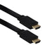 HDMIF-2M Cable: HDMI, UL Listed, CL3 Rated In-Wall, Flat Design, 6.5 Ft. (2 Meter)