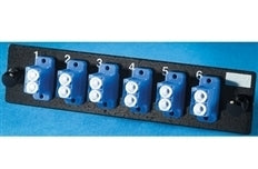 Ortronics OR-OFP-LCD12AC OFP 6 Duplex LC Ports (12 Fibers) Single-Mode OS2 Coupler Panel