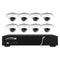 Speco ZIPL88D2 8 Channel Zip Kit with 8 Domes, 2T HD