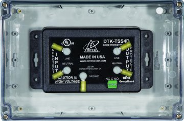 DTK-TSS4D Ditek TVSS 120VAC 54KA SERIES IN NEMA 4 ENCLOSURE W/DRY CONTACTS