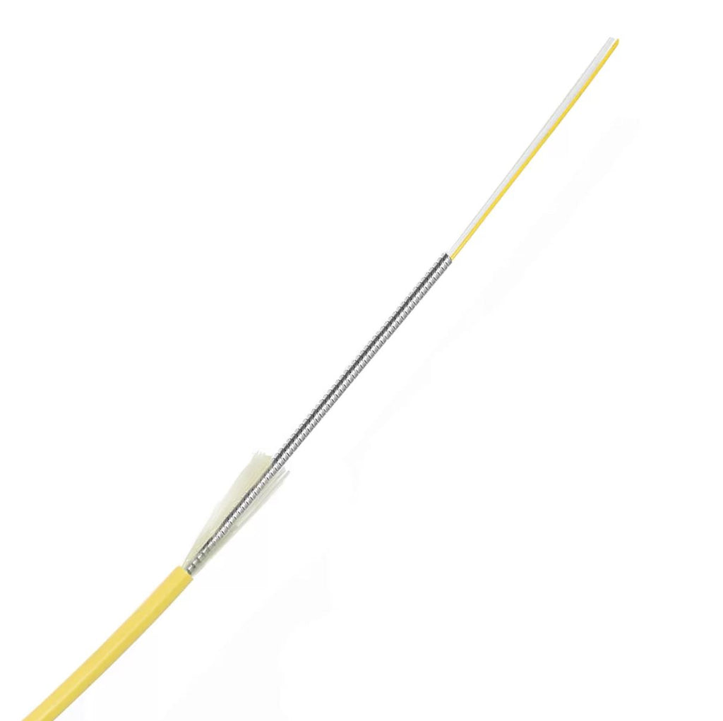 2 Fiber OS2 TiniFiber Micro Fiber Micro Armored Plenum 3mm Fiber Optic ...