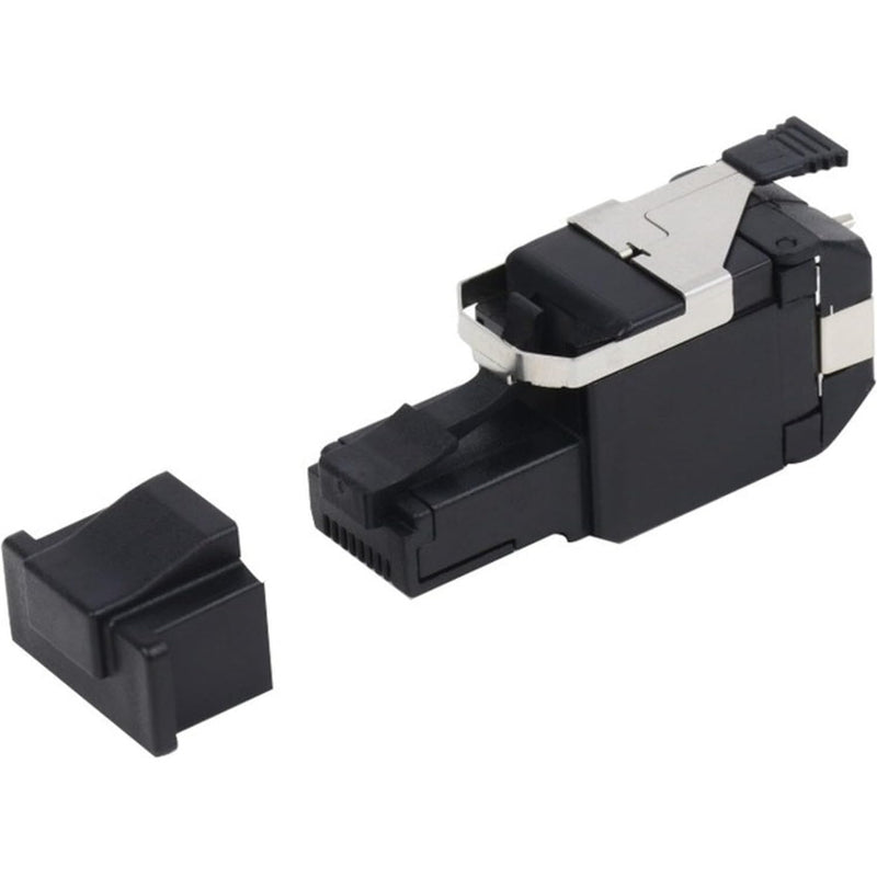 Belden RVAFPUBK-S1 CAT6A RJ45 REVConnect/KeyConnect 8 Position / 8 Conductor Modular Plug 24 Pack Black