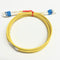 2 Fiber OS2 TiniFiber Micro Armored Plenum 3mm Fiber Optic Patch Cable | Made in USA |  TAA compliant |  OS2-2F-ART