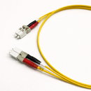 8.3/125 Single-Mode OS2 LC/LC Duplex Plenum 2mm Fiber Optic Patch Cable | Made in USA |  TAA compliant |  OS2-2MM-LCLC