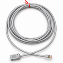 CAT6 UTP RJ45 Jack-to-Plug Zone Cord | TAA Compliant Custom Ethernet Cable - Made in USA Grey
