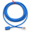 CAT6 UTP RJ45 Jack-to-Plug Zone Cord | TAA Compliant Custom Ethernet Cable - Made in USA Blue