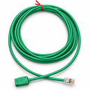 CAT6 UTP RJ45 Jack-to-Plug Zone Cord | TAA Compliant Custom Ethernet Cable - Made in USA Green