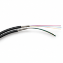 6 Fiber TiniFiber Micro Armor 8.3/125 Single-Mode OS2 Pre-Terminated Fiber Optic Cable, Indoor/Outdoor, Plenum, with a Pulling Eye