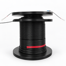 6 Fiber TiniFiber Micro Armor 8.3/125 Single-Mode OS2 Pre-Terminated Fiber Optic Cable, Indoor/Outdoor, Plenum, with a Pulling Eye