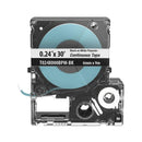 Panduit T024X000BPM-BK Label Cartridge: 1/4" Black on White Polyester, Continuous