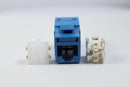 Belden CAT6 RJ45 REVConnect/KeyConnect Jack Module, Multiple Color
