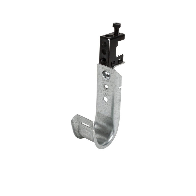 Legrand Cablofil CJ21HACSSBC J-Hook, 1-5/16" with Beam Clamp on Angle Bracket