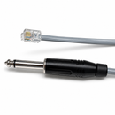 Nurse Call Cable, RJ44 to 1/4" Mono Plug – 15 ft, RJ44-1/4MONO-15