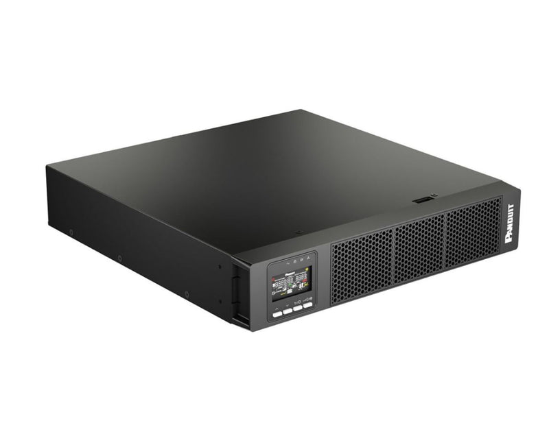 Panduit U01N11V SmartZone On-Line UPS: 1000VA, 6 Outlet, with Network Card and Rail Kit