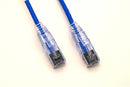 CAT6 Slim Jacket Ethernet RJ45 Patch Cable TAA Compliant, 2 Ft. - Blue