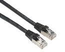 Augmented CAT6A Shielded(STP) Ethernet Patch Cable, Snagless RJ45, UTP Black