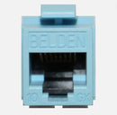 Belden CAT6A RJ45 KeyConnect Jack Module, Multiple Color
