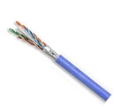Superior Essex 6A-272-2B 10Gain 4 Pair CAT6A Plenum Cable, 1000 Feet, Blue