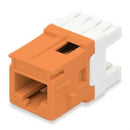 Belden AX104189 CAT6 RJ45 KeyConnect Jack Module, Orange