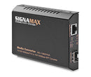065-1195SFPDR Fiber Media Converter: Signamax, Gigabit RJ45 / Gigabit SFP