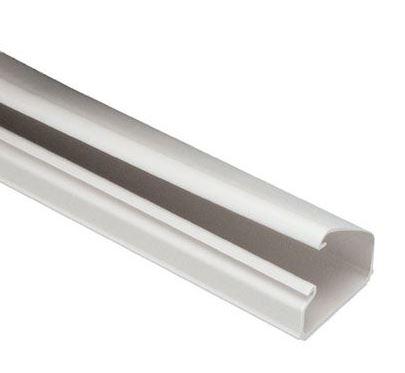 Large Panduit Raceway LD10EI8-A, Panduit Raceway,LowV, Electric Ivory, 1.51x.94(in),8ft (MOQ ...