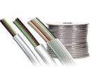 SS4C Cable: 4 Conductor Silver Satin, Flat, Stranded (Priced per foot)