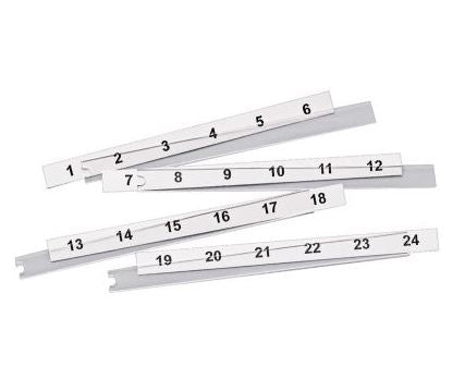 C6PPLK1-24, Panduit ReplaceLabelKit,M6,Printed1-24 (MOQ: 1; Increment of 1)