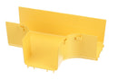 FRT4X4LYL, Panduit Fitting, Horizontal Tee, 4" x 4" (100mm (MOQ: 1; Increment of 1)
