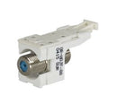 OR-HDJF-88 Ortronics ORTRONICS HDJ F Connector, F/F 75 Ohm, White (MOQ: 20)