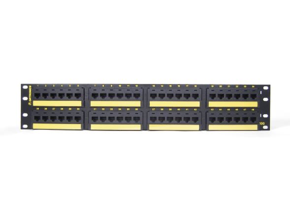 PHD610U48 Ortronics Patch Panel, Clarity, 48 Port, CAT6A, Rack Mount ...