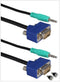 CC388A1-50H Cable: VGA / 3.5mm Stereo Combo, Male / Male, 50 Ft.