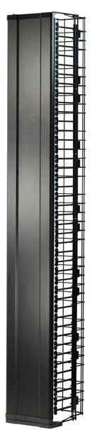 OR-MM20VMD710-B Ortronics ORTRONICS MM20 Vertical Manager with Door, 10.5"W x 15"D, 7', Black (MOQ: 1)