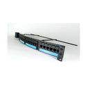 OR-PHC66U24 Ortronics Patch Panel, Clarity, Curved, 24 Port, CAT6, Rack Mount (MOQ: 1)