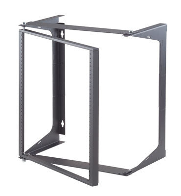 Ortronics Swing-EZ 19-35-T25DB Hinged Wall Mount Rack, 25 Inch Deep, 1 ...