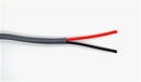 182STR-UPV-B-GY 18/2 Speaker Cable/Control Cable, 2 Conductor, 18 AWG, Unshielded, PVC, 1000 Feet
