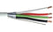 184STR-SPL-B-WH 18/4 Speaker Cable/Control Cable, 4 Conductor, 18 AWG, Shielded, Plenum, 1000 Feet