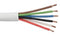 186STR-UPL-B-WH 18/6 Speaker Cable/Control Cable, 6 Conductor, 18 AWG, Unshielded, Plenum, 1000 Feet