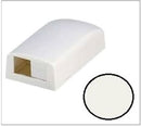NK2BXIW-A, Panduit Netkey Surface Mount Box: 1-2 Port - International White (MOQ: 1; Increment of 1)