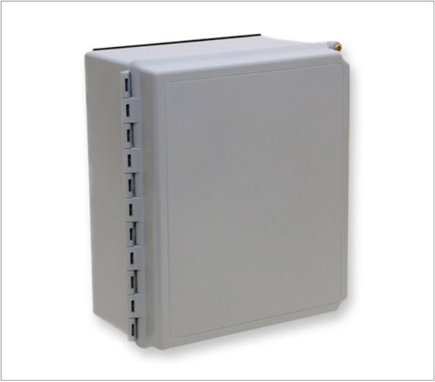 EDC-06P-NH Wall Mount Fiber Box: Corning, accepts Panels, Modules, Splice Trays - Indoor/Outdoor
