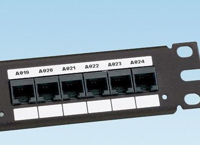 C100X050YPT, Panduit TT,Adh Super-Tack Poly,1"x.5", White, 3"core (MOQ: 10000; Increment of 10000)
