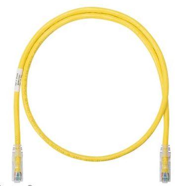 NK6APC50YL Panduit Netkey Cat6A Patch Cord, CM/LSZH, Yellow (MOQ: 10)