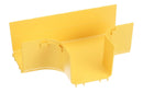 FRT4X4LYL, Panduit Fitting, Horizontal Tee, 4" x 4" (100mm (MOQ: 1; Increment of 1)