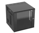PZWMC12W, Panduit PanZone Wall Mount Cabinet with Windowed, Black, 12RU (MOQ: 1; Increment of 1)
