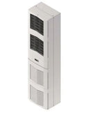 S101046G050 Hoffman 3400BTU, 400V 50/60HZ SpectraCool Slim Fit Indoor S10 AC, 1000BTU 460V, Lt Gray, Steel