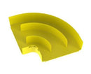 FRRA12X4LYL, Panduit Fitting, Horizontal Right Angle, 12" x 4(MOQ: 1; Increment of 1)
